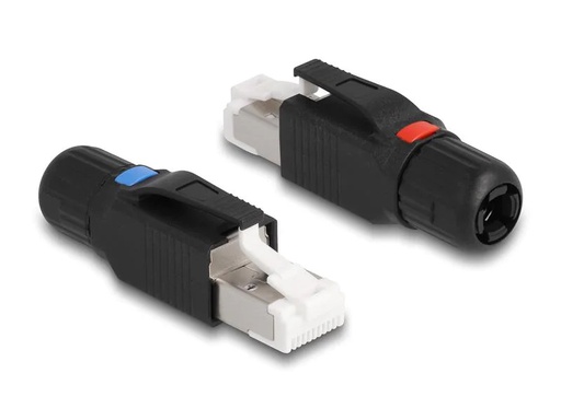 [90215845 1300236] Delock Stecker RJ45 Cat.6A 1 Stück, Schwarz