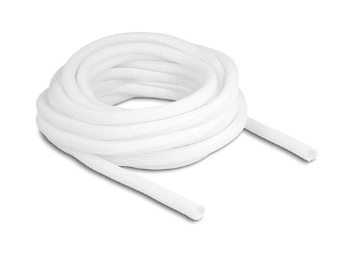 [90215864 1300213] Delock Geflechtschlauch Selbstschliessend 10 m x 9 mm Weiss