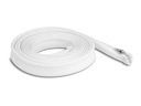 Delock Geflechtschlauch mit Reissverschluss 3 m x 20 mm Weiss