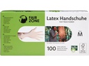 Fair Zone Einweghandschuh Latex M 100 Stück