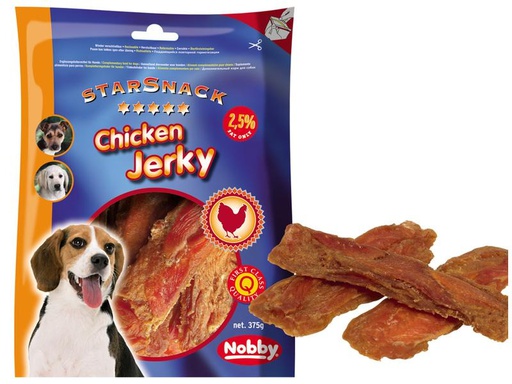 [90216289 1312095] Nobby Leckerli StarSnack Chicken Jerky, 375 g