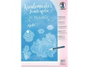 URSUS Fensterfolie Kreidemarker Girls 23 x 33 cm, 10 Stück, Weiss