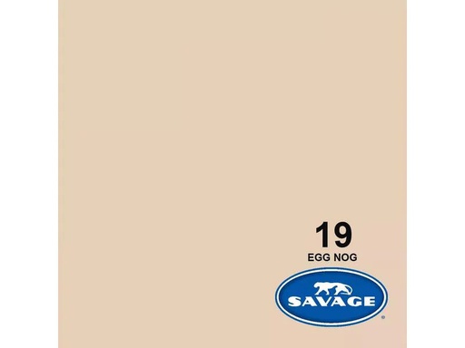 [90216458 1329241] Savage Hintergrund Papier 2.72 x 11m Egg Nog