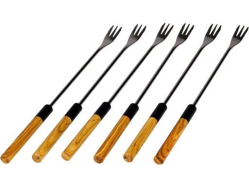 [90216675 1326594] Nouvel Käsefonduegabel Slim 6 Personen