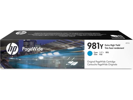 [90034562 450577] HP Tinte Nr. 981Y (L0R13A) Cyan