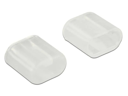 [90034679 599318] Delock Staubschutz Lightning m 10 Stk. Transparent