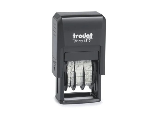 [90216830 1321605] Trodat Stempel Printy 4810 Datumstempel Deutsch Datum, Schwarz