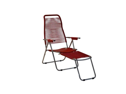 [90216993 1247713] FIAM Relaxsessel Spaghetti, Kirschrot