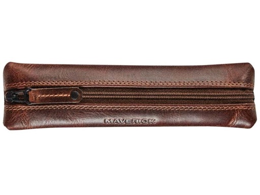 [90217002 1318262] Maverick Schlamperetui Original Flat 19 x 4 cm, Braun