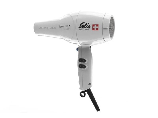 [90217159 1323266] Solis Profihaartrockner Swiss Perfection 360° ionicPRO Weiss