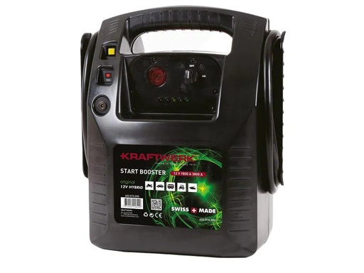 [90217358 1324190] Kraftwerk Starterbatterie mit Ladefunktion Hybrid Booster 12 V