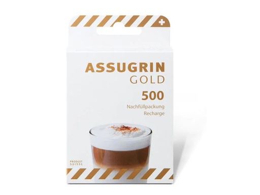 [90217482 1332191] Assugrin Süssstoff Gold Nachfüllpackung 500 Stück