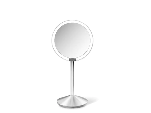 [90034793 368578] Simplehuman Kosmetikspiegel mit Sensor 12 cm Silber