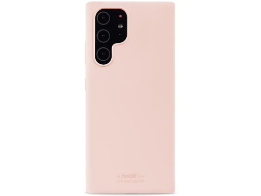 [90217564 1296603] Holdit Back Cover Silicone Galaxy S22 Ultra Pink