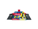 Vileda Besen-Kopf Classica 2 in 1, Schwarz