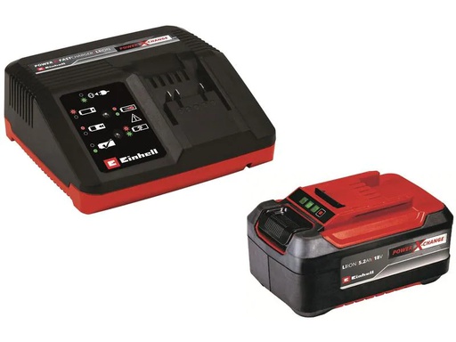[90217734 1304793] Einhell Akku und Ladegerät PXC-Starter-Kit 18 V, 5.2Ah