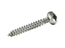 Krafter Spanplattenschrauben Pan Head 5 x 20 mm Edelstahl, 8 Stück