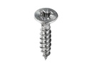 Krafter Spanplattenschrauben Senkkopf 3 x 16 mm Edelstahl, 12 Stück