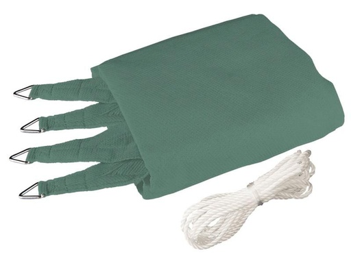 [90035041 1166674] Windhager Sonnensegel 500 cm, Quadratisch, Grün