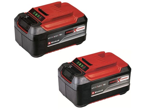 [90218406 1304794] Einhell Akku PXC-Twinpack 18 V, 5.2 Ah