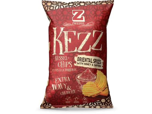 [90218429 1308723] Zweifel Chips Kezz Oriental Spices 110 g