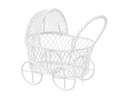 HobbyFun Mini-Figur Kinderwagen weiss