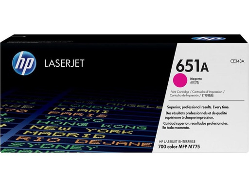 [90003486 232952] HP Toner Nr. 651A (CE343A) Magenta
