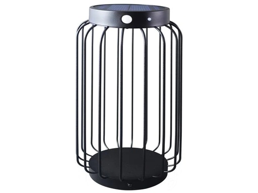 [90218811 1304331] Schönenberger Windlicht Solar Canopus, Schwarz