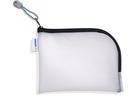 HERMA Etui Mesh Bag A6, 10.5 x 14.8 cm, Schwarz/Weiss