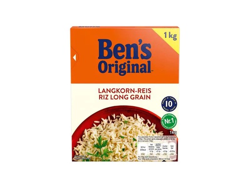 [90219065 1052321] Ben's Original Reis Langkorn 1 kg