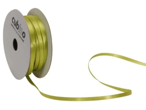 [90035223 1122484] Spyk Satinband 3 mm x 8 m, Grün