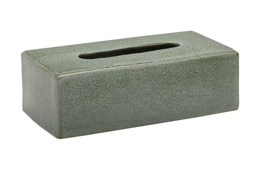 [90219330 1327522] Aquanova Kosmetiktuchbox Ugo Grün, Steingut