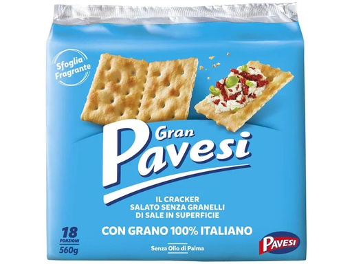 [90219357 1331741] Gran Pavesi Apéro Crackers nature 560 g