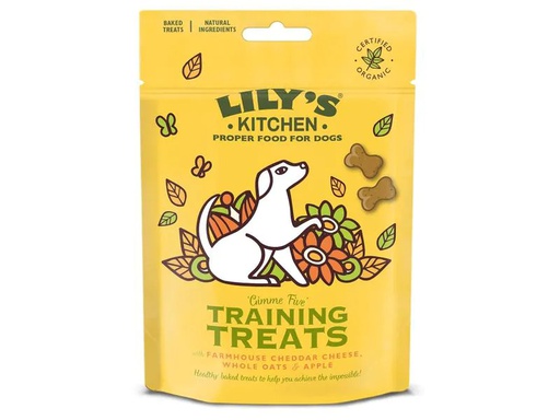 [90219373 1339485] Lily's Kitchen Leckerli Bio Training Treats, Käse/Apfel, 80 g