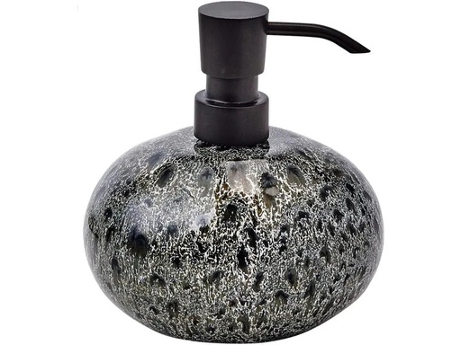 [90219381 1327520] Aquanova Seifenspender Ugo 500 ml, Schwarz