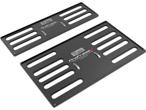 [90219397 1335098] GREY SHEEP. Kennzeichenhalterset ProFrame 2, KFZ-hoch, Dark Knight Black