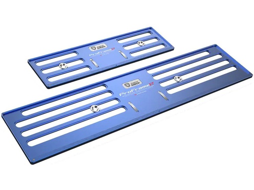 [90219431 1335100] GREY SHEEP. Kennzeichenhalterset ProFrame 2, KFZ-lang, Deep Sea Blue
