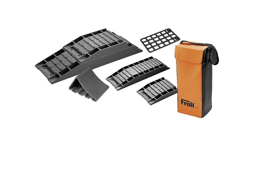 [90219463 1328137] froli Auffahrkeil Set 9-teilig Schwarz