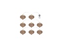 Sirius LED-Lichterkette Millie, 8 LEDs, 1.3 m, Braun