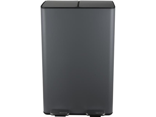 [90219806 1313524] spirella Treteimer Aliya Matt 2 x 30 l, Grau