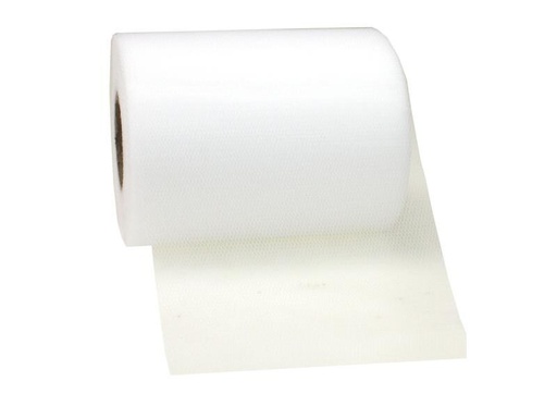 [90219895 1319081] Pattberg Textilband Verona Tüll 11.2 cm x 50 m, Weiss