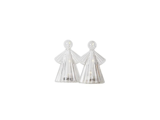 [90220037 1332330] Sirius Tischdeko Albert, Ø 6.5 x H 10.5 cm, Weiss