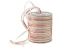 Pattberg Geschenkband Raffia Multi 50 m, Creme/Weiss/Rosa