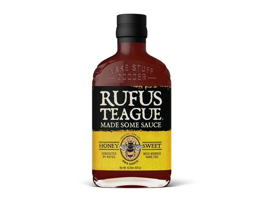 [90220225 1326306] Rufus Teague Barbecue Sauce Honey Sweet 432 g