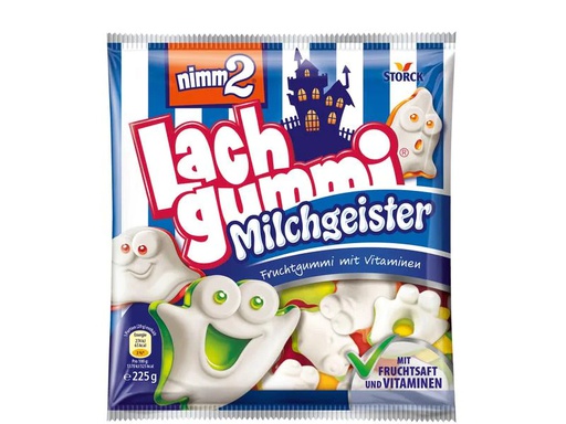 [90220235 1335017] Storck Nimm2 Lachgummi Milchgeister 225 g