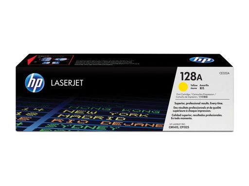 [90035425 151284] HP Toner Nr. 128A (CE322A) Yellow