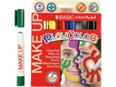 Eulenspiegel Schminkfarbe Stifte 6 Farben Basic