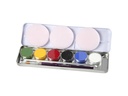 Eulenspiegel Schminkfarbe Aqua 6 Farben Palette