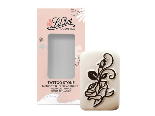 [90220382 1275617] LaDot Tattoostempel Giant Rose Medium
