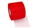 Pattberg Textilband Verona Tüll 7.2 cm x 50 m, Rot